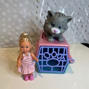 🎁2 for $15- Simba My Little 🐈Pet Carry Case & Evi Love doll